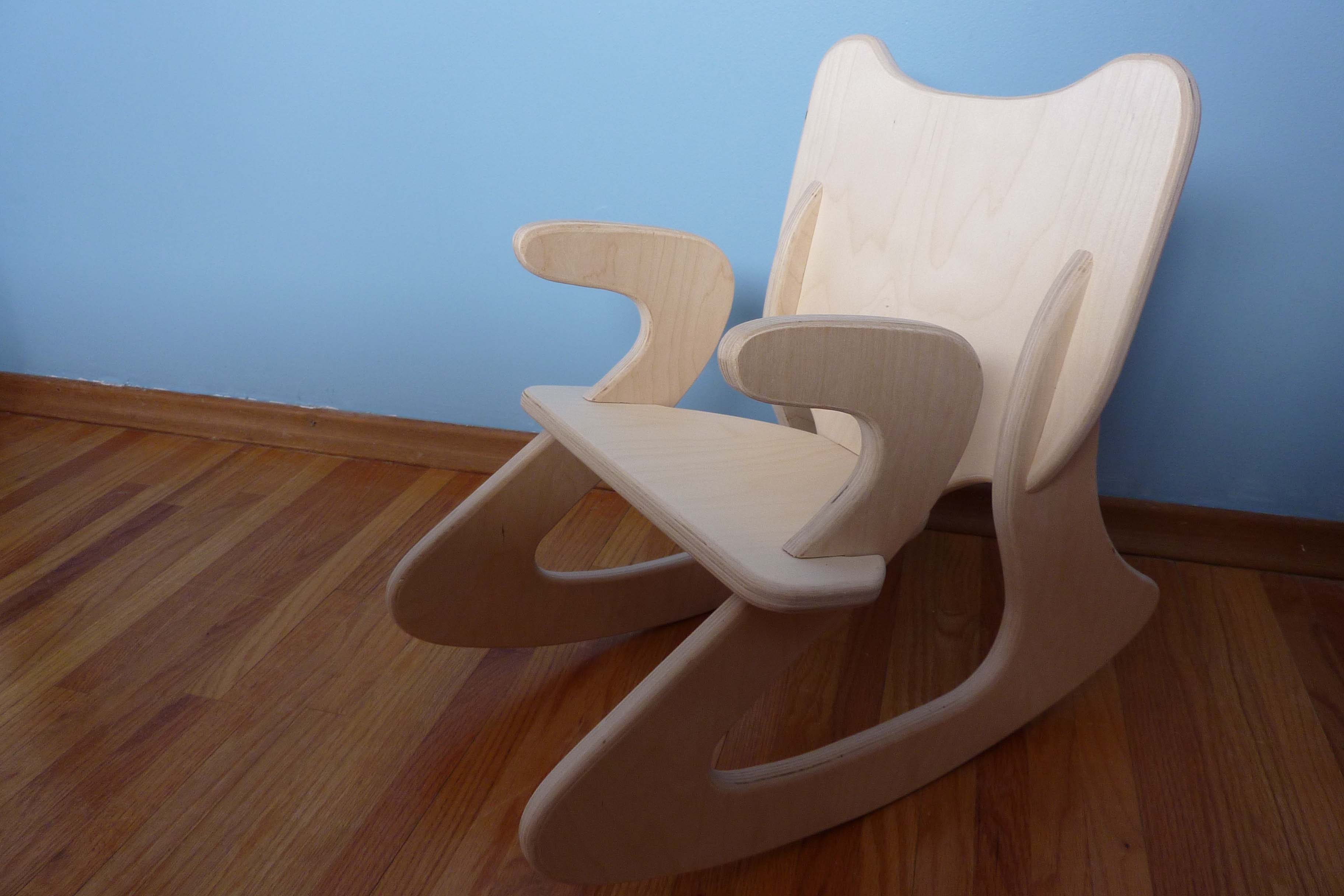 Plywood Rocking Chair Plans PDF Woodworking